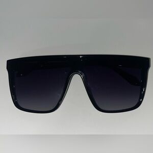 Quay Australia Black Square Sunglasses